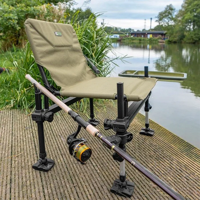 Korum S23 Compact Accessory Fishing Chair - K0300028 - Club 2000 Fishing  Tackle