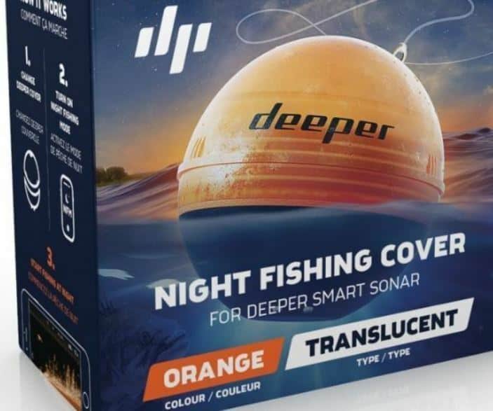 Deeper Fishfinder Smart Sonar * Night Sonar Cover Orange* X9017 - ITGAM0001  - Club 2000 Fishing Tackle