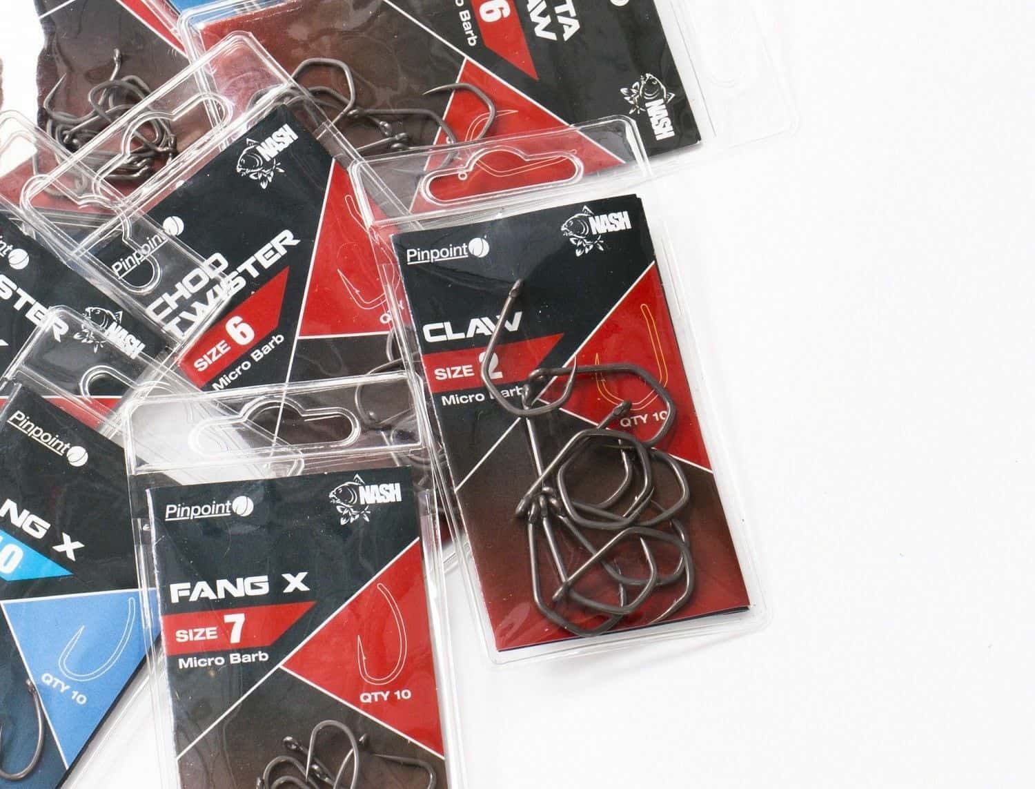 Nash *New * Pinpoint,Claw ,Flota, Chod Twister,Fang X Claw Hooks/ Acc. -  Club 2000 Fishing Tackle