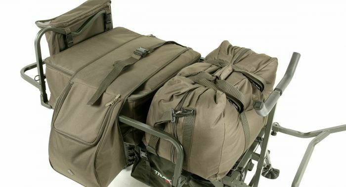 Nash Tackle NEW Version Barrow Saddle Bag - Carp Fishing Luggage *T3302*